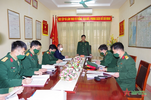 Bộ CHQS tỉnh Hải Dương kiểm tra công tác tuyển quân năm 2022 tại thành phố Hải Dương